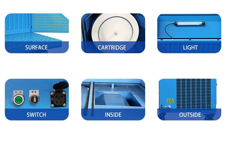 Бесприводной шлифовальный стол с системой пылеудаления (5)