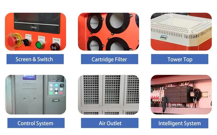Приточная башня для сварного дыма с верхней подачей воздуха (4)